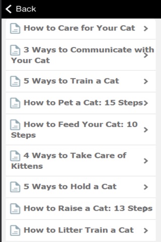 Cat Training - Learn How to Train and Care For Your Cat screenshot 2