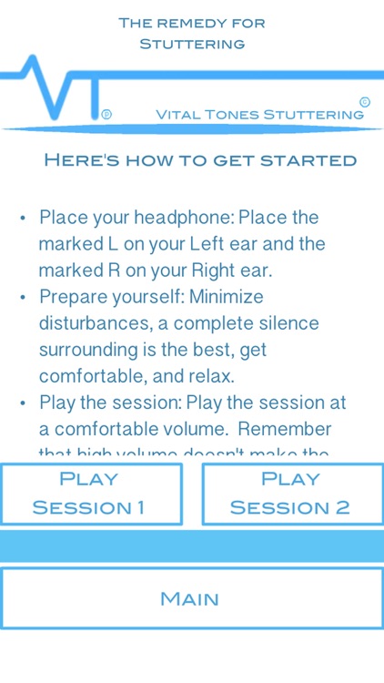 Vital Tones Stuttering Pro