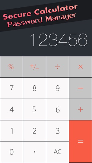 Secure Calculator Password Manager - Fin