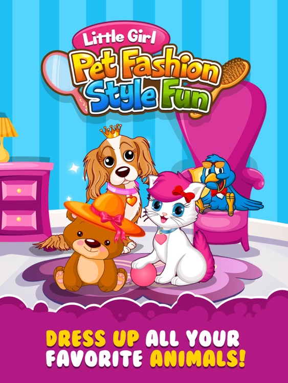 Little Girl Pet Fashion HD! Dress-Up Spa & Salon