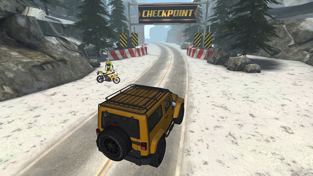 3D Snow Truck Racing - eXtreme Winter Driving Monster Trucks(圖5)-速報App