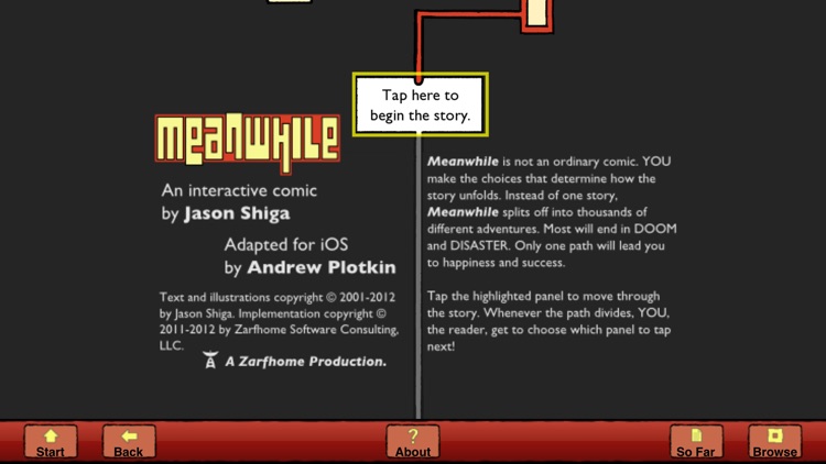 Meanwhile: An Interactive Comic Book