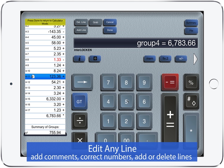 Adding Machine: 10 Key Calc HD