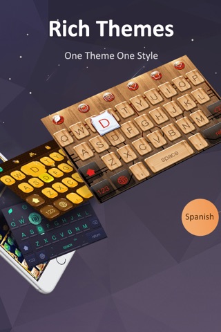 GO Keyboard-Emojis&Cool Themes screenshot 2