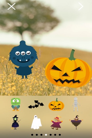 Halloween Stickers Decorator screenshot 3
