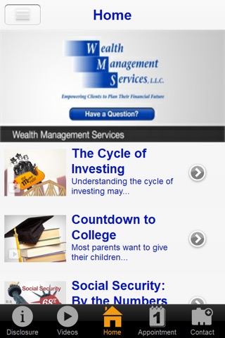 Wealth Management Services screenshot 2