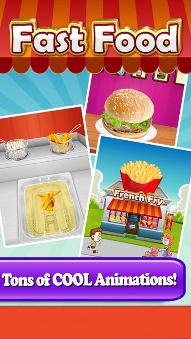 FAST FOOD! - FREE 1.2 IOS GAME GIẢI TRÍ FAST FOOD! - FREE 1.2 IOS