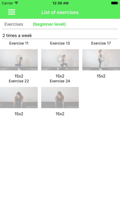 Leg, Butt and Thigh Workout Exercises