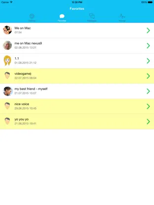 Captura de Pantalla 3 Echo - voice dating iphone
