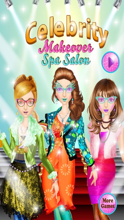 Fashion Celebrity Makeup Beauty Salon Games for Girls