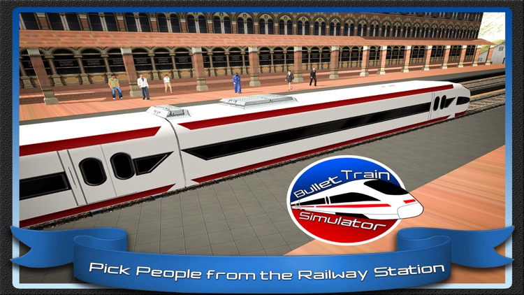 Bullet Train Simulator 3D screenshot-3