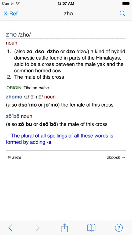 Chambers Dictionary