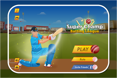 Super Champ Batting League Cricket : One Touch game screenshot 3