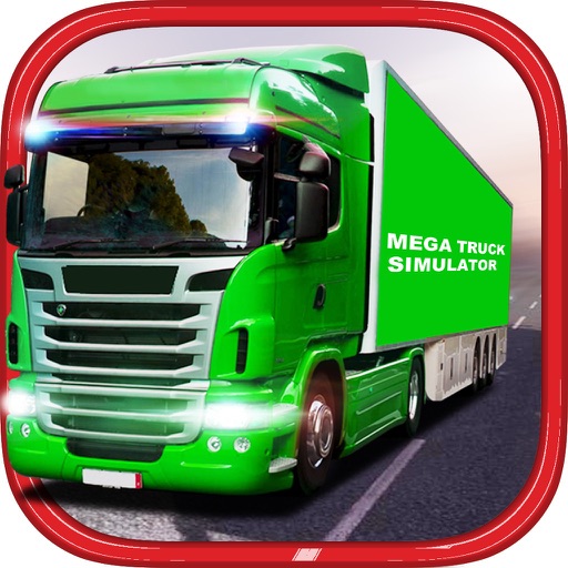 Mega Truck 3D Simulator Game Icon