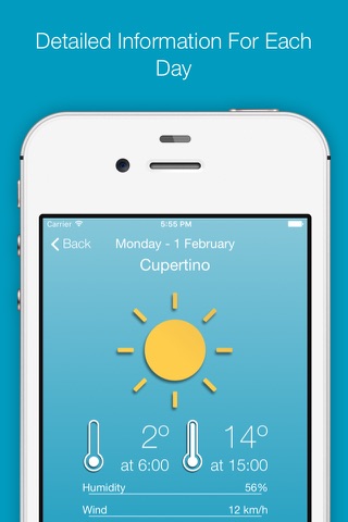 Simply Weather (Flat Design) screenshot 3