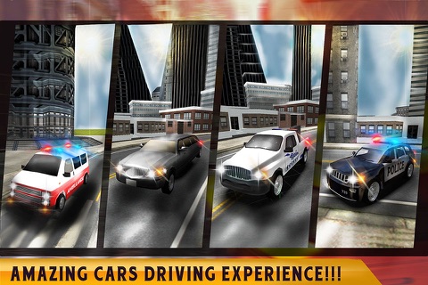 911 Rescue Truck Driver City Emergency 3D Simulator Game screenshot 3