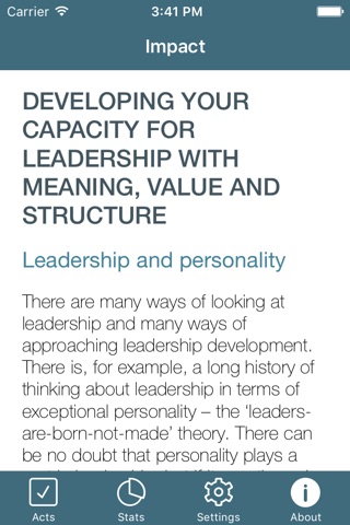 Acts of Leadership screenshot 3