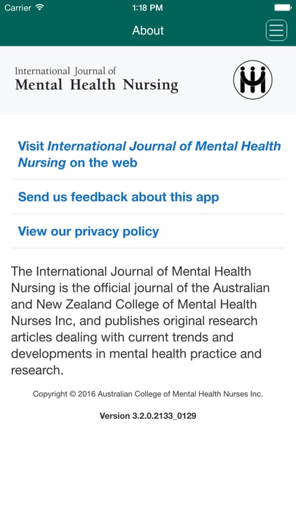 International Journal of Mental Health Nursing screenshot-4
