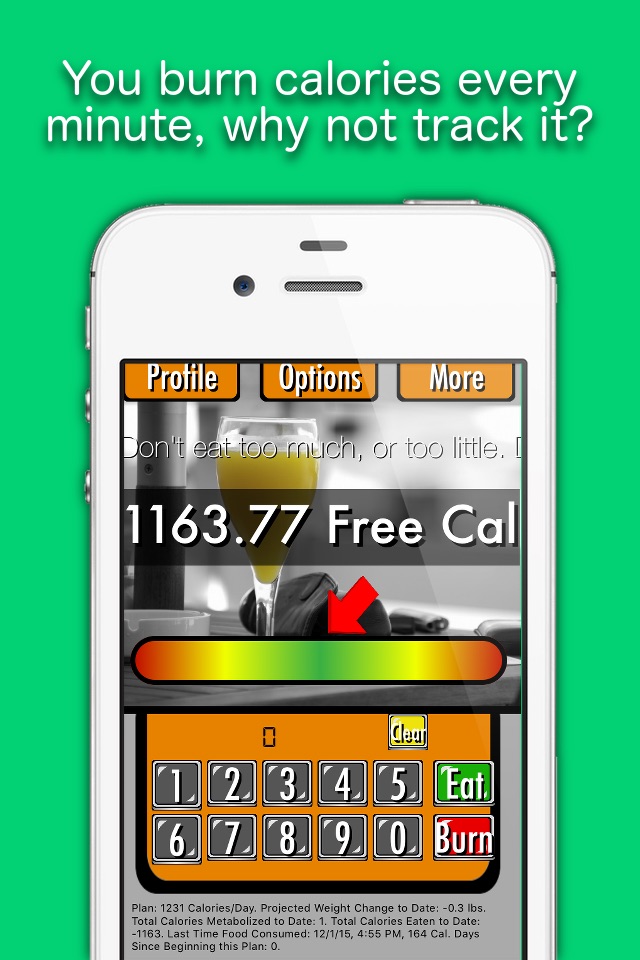 Fat Be Gone ™ - Free Calorie Counter Made Easy! screenshot 4
