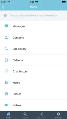 Screenshot 3 Recover Data iphone