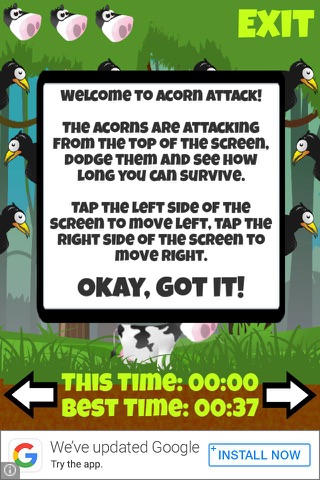 Acorn Attack! screenshot 3