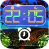 iClock – Beautiful Scene : Alarm Clock Wallpapers , Frames & Quotes Maker For Pro