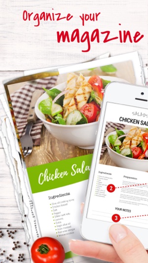 Recipe Binder - Your magazine recipes organized(圖1)-速報App