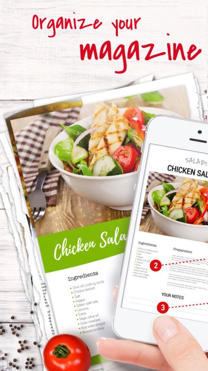 Recipe Binder - Your magazine recipes organized