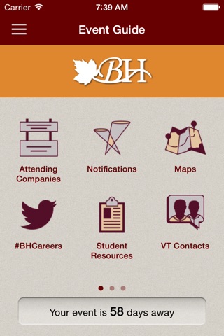 The Official Virginia Tech Business Horizons Career Fair Mobile App screenshot 3