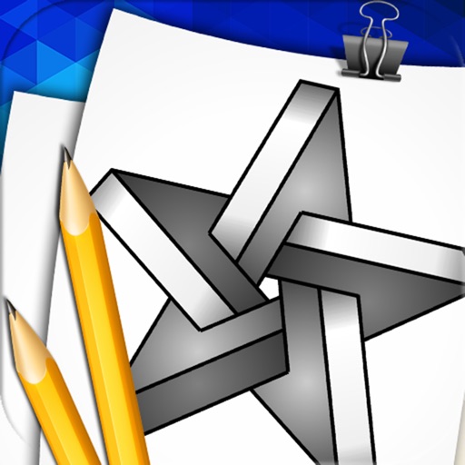 Step by Step Draw 3D Geometry icon