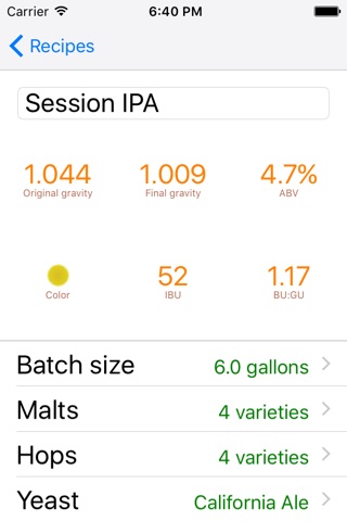 Mobile Beer Lab screenshot 2