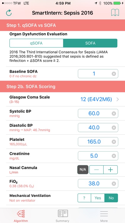 SmartIntern: Sepsis 2016