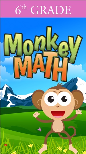 6th Grade Math Curriculum Monkey School Free game for kids(圖1)-速報App