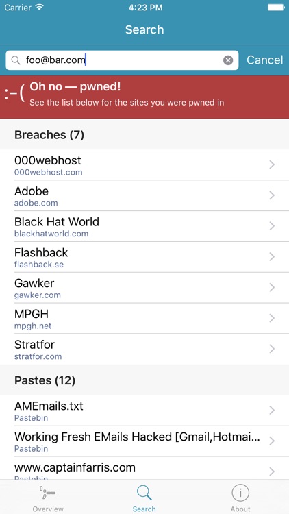 have i been pwned?