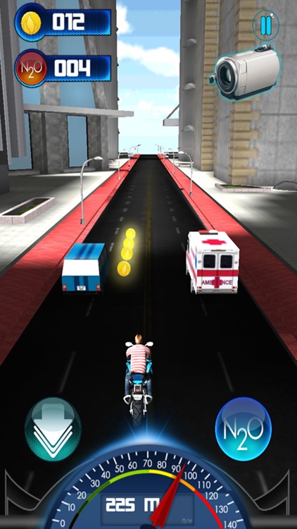 Moto Racing 3D-city car racing racer game