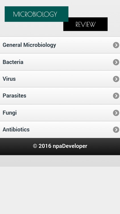 USMLE Microbiology Review