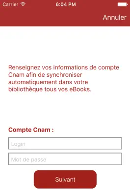 Game screenshot le Cnam eBooks partagés apk