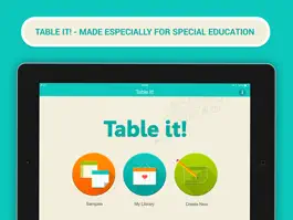 Game screenshot Table it! – Students with special needs learn to organize their world of knowledge mod apk