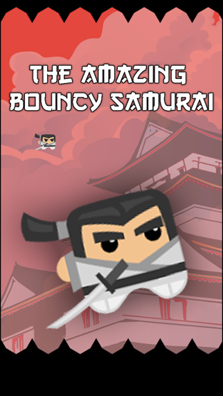 How to cancel & delete Bouncy Samurai - Tap to Make Him Bounce, Fight Time and Don't Touch the Ninja Shadow Spikes from iphone & ipad 1