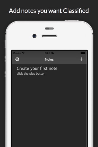 Classified- Touch-ID Protected Notes screenshot 2