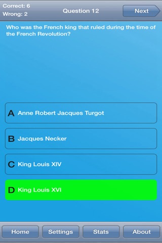 French History Quiz screenshot 3