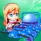 Yellow Hair Submarine Girl - FREE - Speed U-Boat Underwater 3D Racer