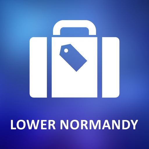 Lower Normandy, France Detailed Offline Map icon