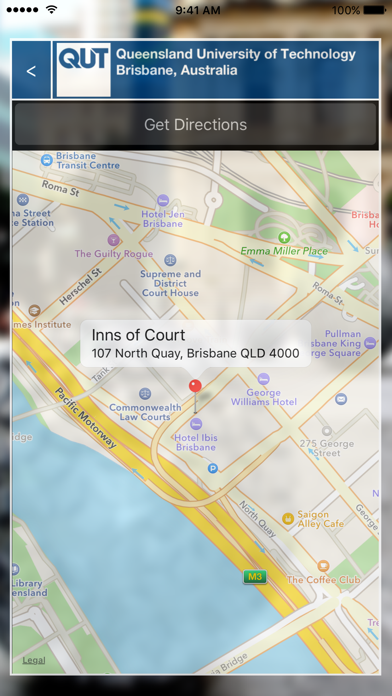 How to cancel & delete QUT Law Walk Down George Street from iphone & ipad 4