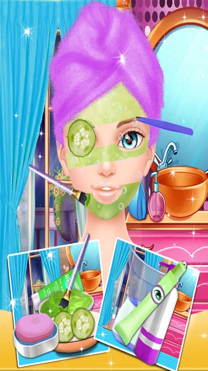 Collage Girl Makeover - Girl Games