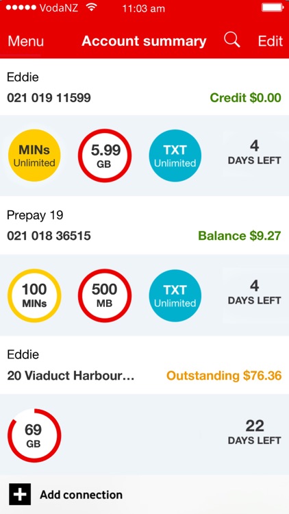 My Vodafone New Zealand