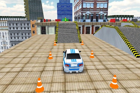 Rooftop Car Stunts screenshot 2