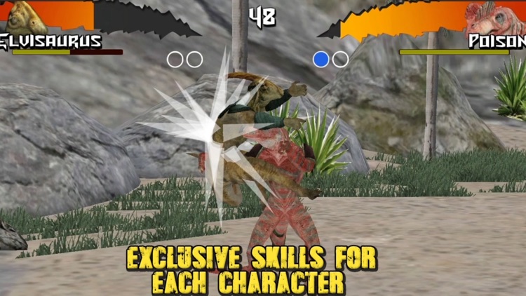 Dinosaurs Free Fighting Game screenshot-0