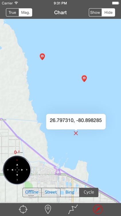 Lake Okeechoobee (Florida) - Raster Nautical Charts screenshot-3