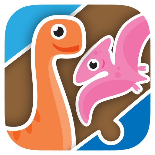 My first jigsaw Puzzles : Prehistoric animals & dinosaurs Icon